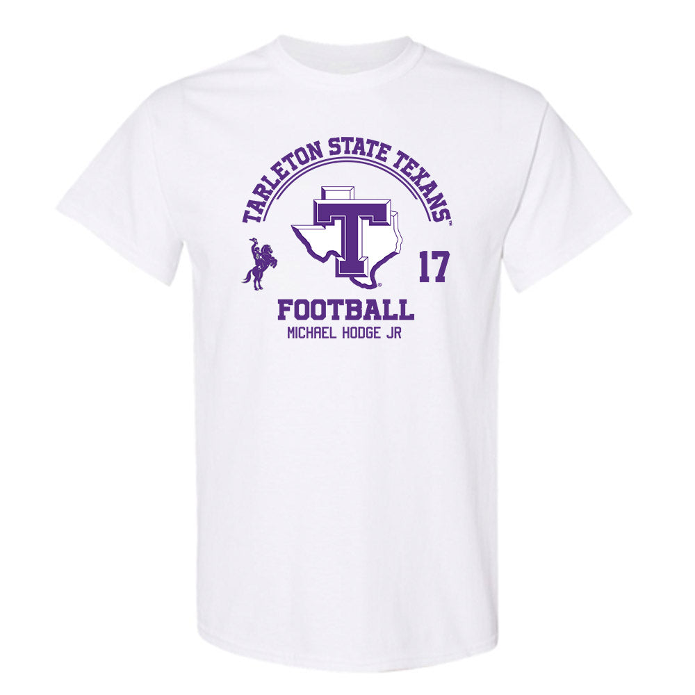 Tarleton State - NCAA Football : Michael Hodge Jr. - Classic Fashion Shersey T-Shirt-0