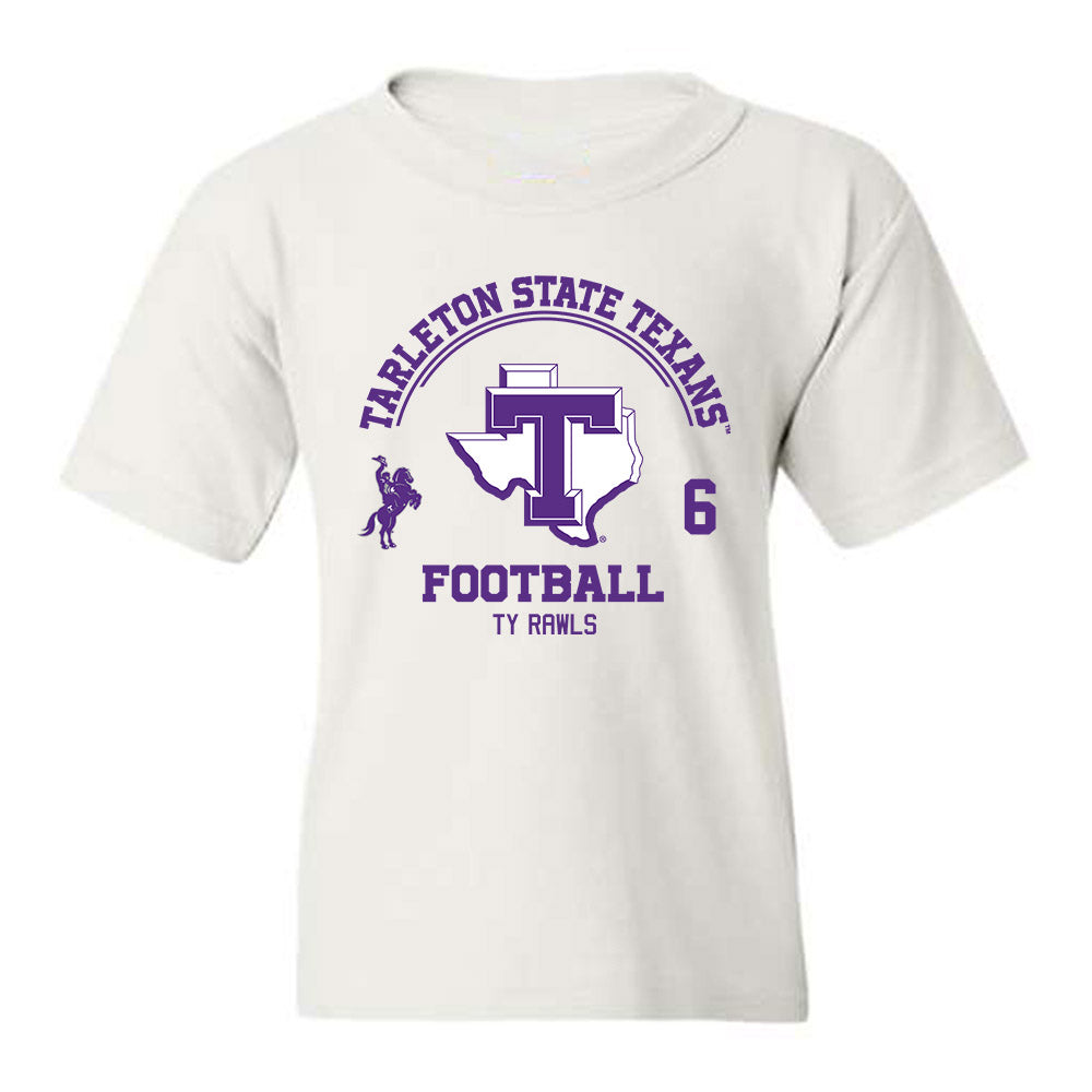 Tarleton State - NCAA Football : Ty Rawls - Classic Fashion Shersey Youth T-Shirt