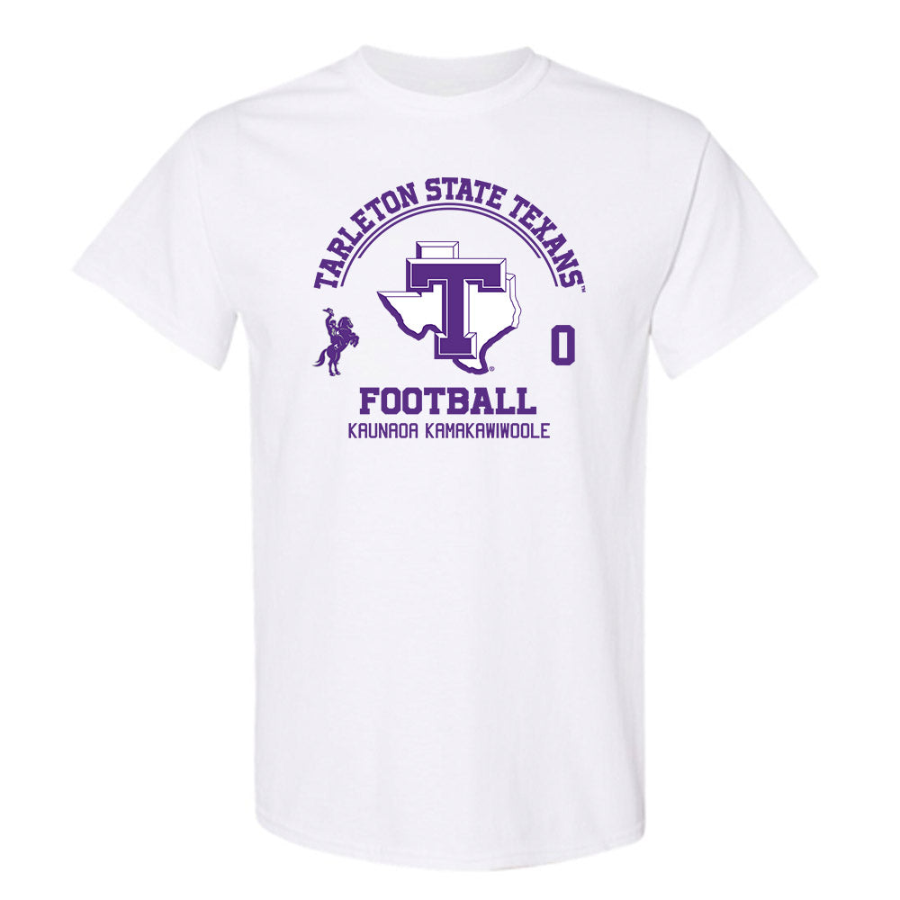 Tarleton State - NCAA Football : Kaunaoa Kamakawiwoole - Classic Fashion Shersey T-Shirt-0