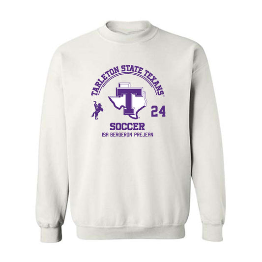 Tarleton State - NCAA Women's Soccer : Isa Bergeron-Prejean - Classic Fashion Shersey Crewneck Sweatshirt-0