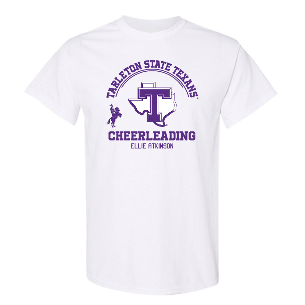 Tarleton State - NCAA Cheerleading : Ellie Atkinson - Classic Fashion Shersey T-Shirt-0
