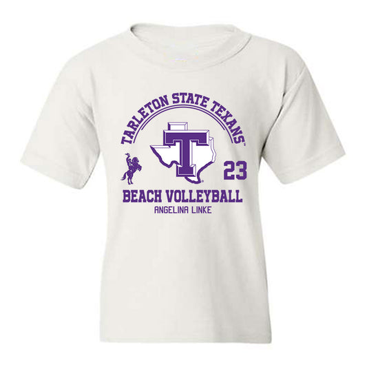 Tarleton State - NCAA Beach Volleyball : Angelina Linke - Classic Fashion Shersey Youth T-Shirt-0