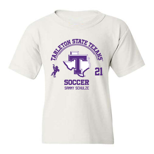 Tarleton State - NCAA Women's Soccer : Sammy Schulze - Classic Fashion Shersey Youth T-Shirt-0