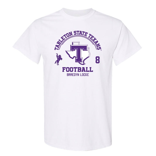 Tarleton State - NCAA Football : Braedyn Locke - Classic Fashion Shersey T-Shirt-0