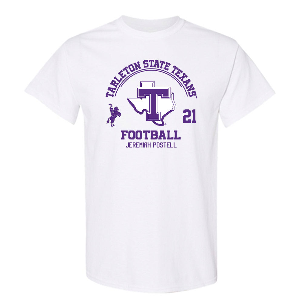 Tarleton State - NCAA Football : Jeremiah Postell - Classic Fashion Shersey T-Shirt-0