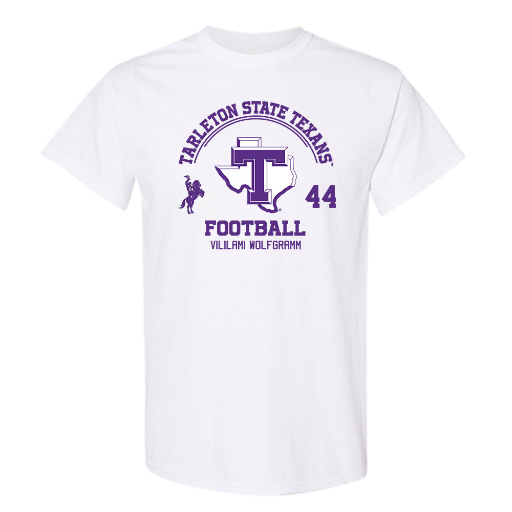 Tarleton State - NCAA Football : Vililami Wolfgramm - Classic Fashion Shersey T-Shirt