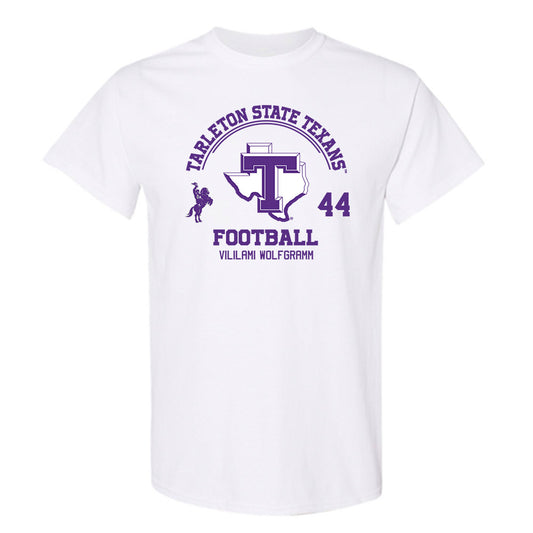 Tarleton State - NCAA Football : Vililami Wolfgramm - Classic Fashion Shersey T-Shirt