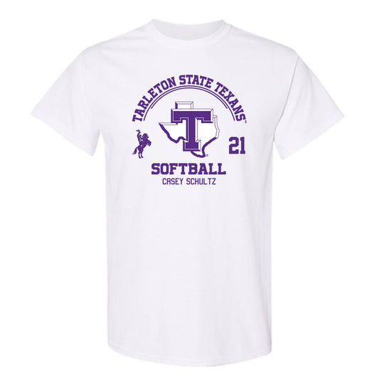Tarleton State - NCAA Softball : Casey Schultz - Classic Fashion Shersey T-Shirt-0