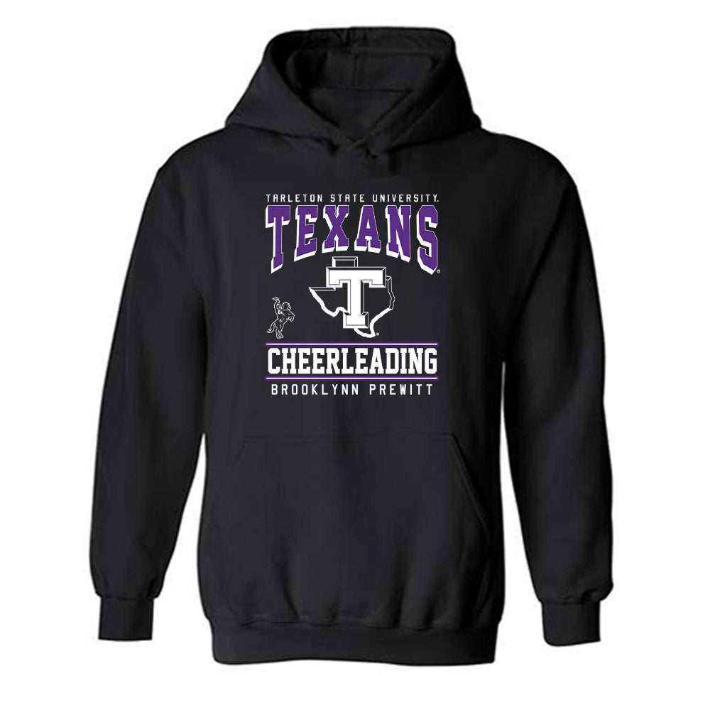 Tarleton State - NCAA Cheerleading : Brooklynn Prewitt - Classic Fashion Shersey Hooded Sweatshirt-0
