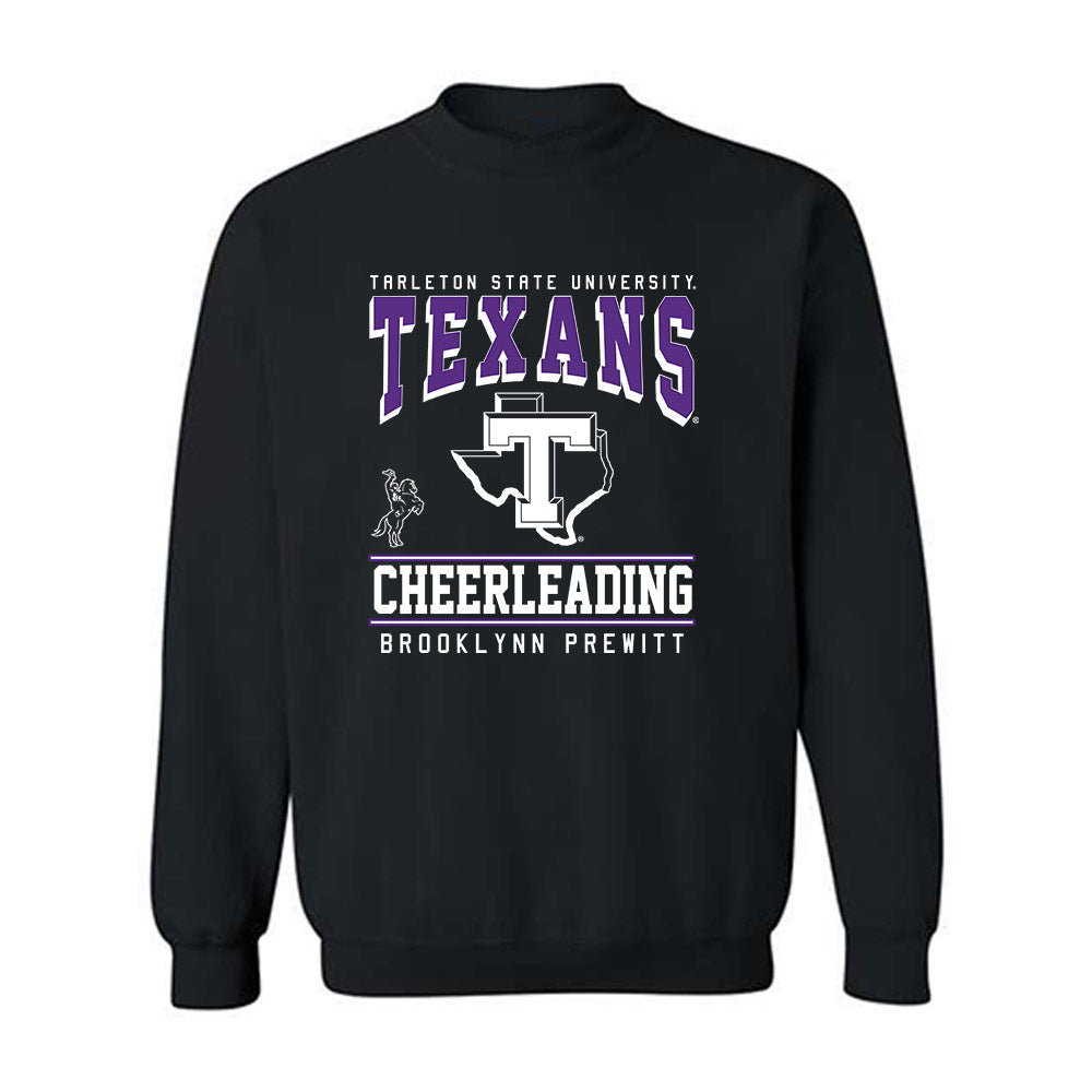 Tarleton State - NCAA Cheerleading : Brooklynn Prewitt - Classic Fashion Shersey Crewneck Sweatshirt-0
