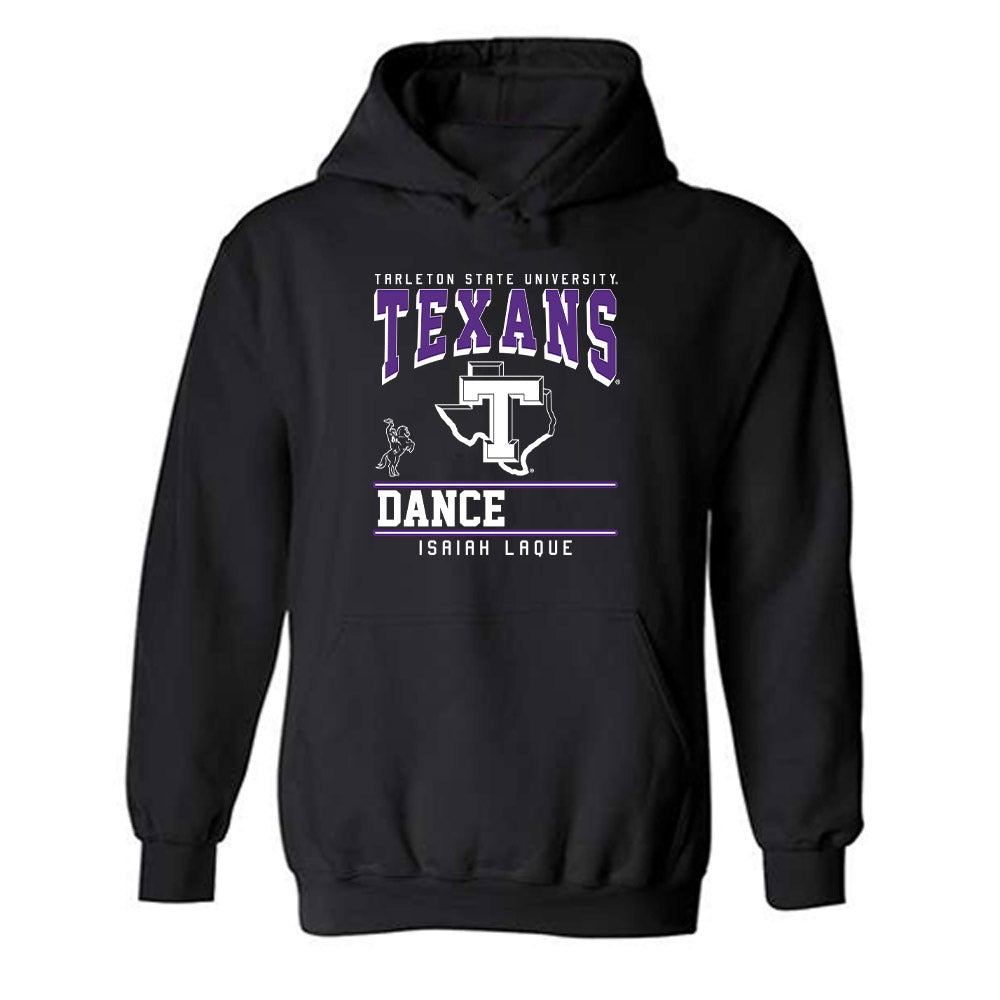Tarleton State - NCAA Dance Team : Isaiah LaQue - Classic Fashion Shersey Hooded Sweatshirt-0