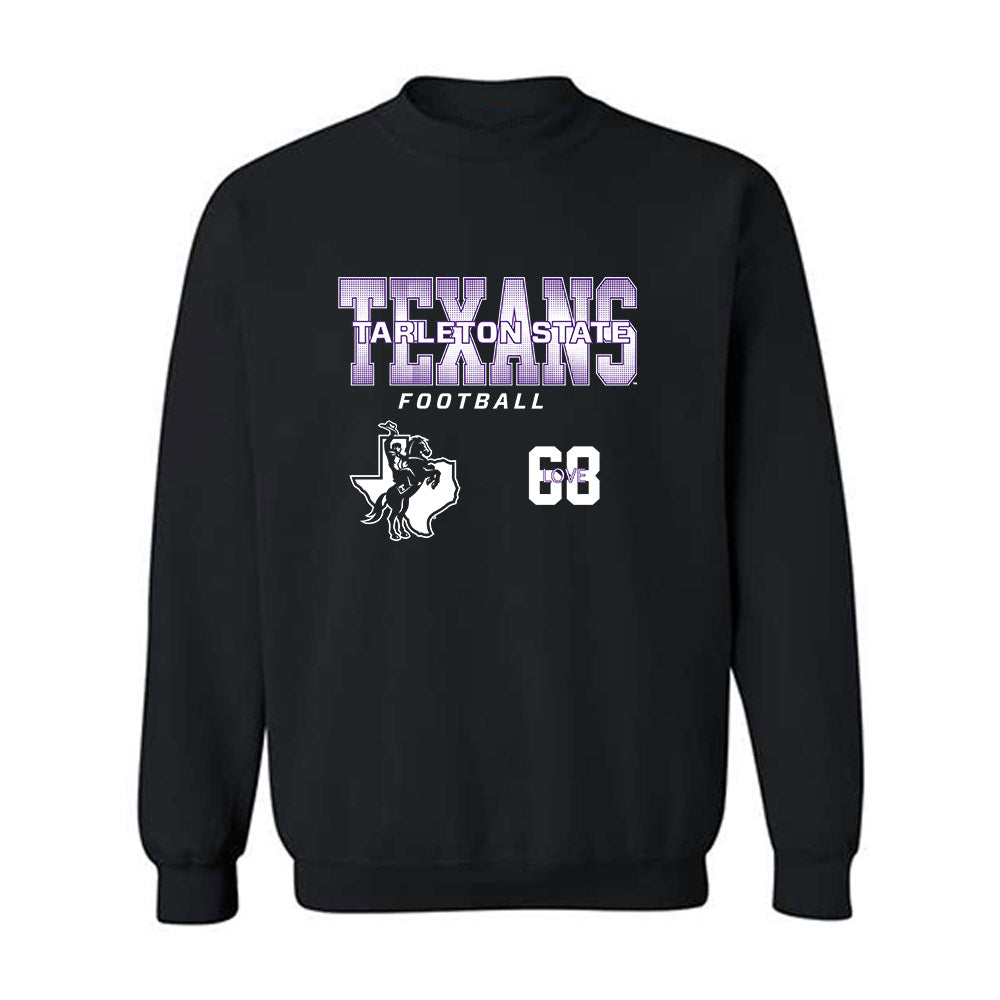 Tarleton State - NCAA Football : Jordan Love - Classic Fashion Shersey Crewneck Sweatshirt-0