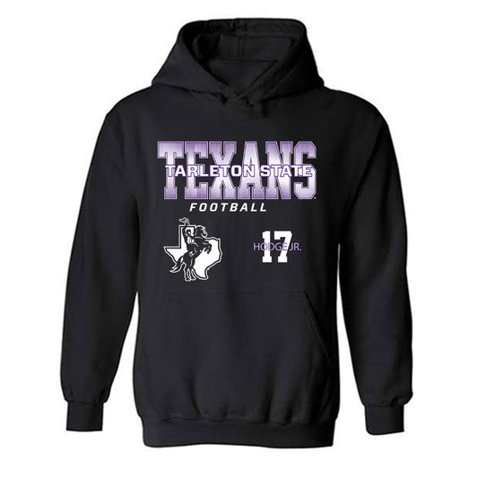 Tarleton State - NCAA Football : Michael Hodge Jr. - Classic Fashion Shersey Hooded Sweatshirt-0
