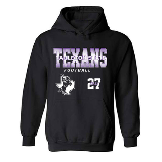 Tarleton State - NCAA Football : Kenyan Kelly - Classic Fashion Shersey Hooded Sweatshirt-0