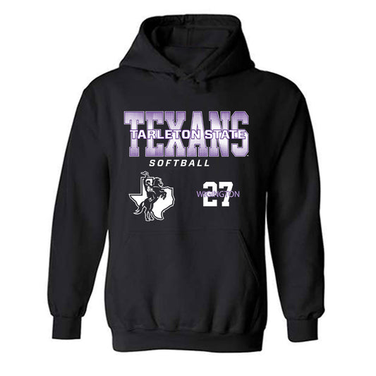 Tarleton State - NCAA Softball : Hailey Wigington - Classic Fashion Shersey Hooded Sweatshirt-0