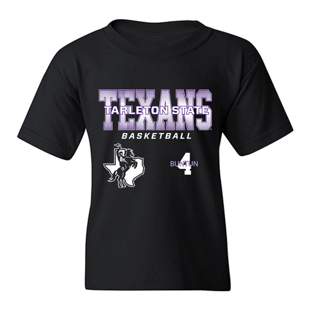Tarleton State - NCAA Women's Basketball : Nyah Buntun - Classic Fashion Shersey Youth T-Shirt-0