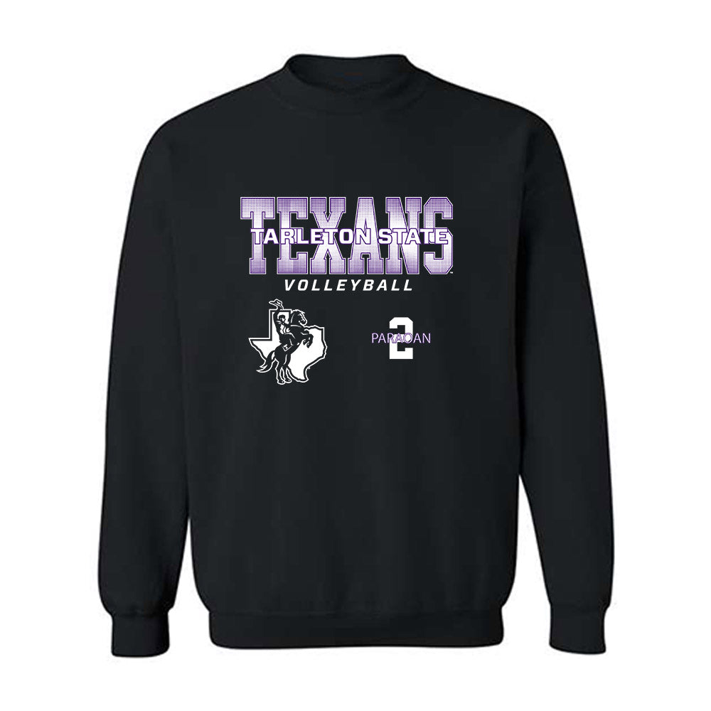 Tarleton State - NCAA Women's Volleyball : Leila Paraoan - Classic Fashion Shersey Crewneck Sweatshirt-0