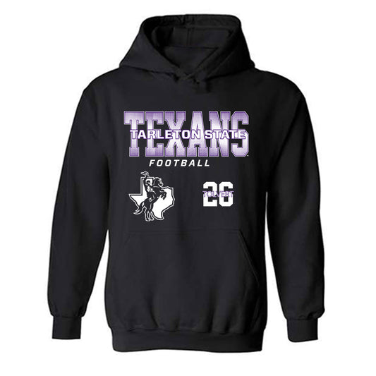 Tarleton State - NCAA Football : Brandon Tolvert - Classic Fashion Shersey Hooded Sweatshirt-0