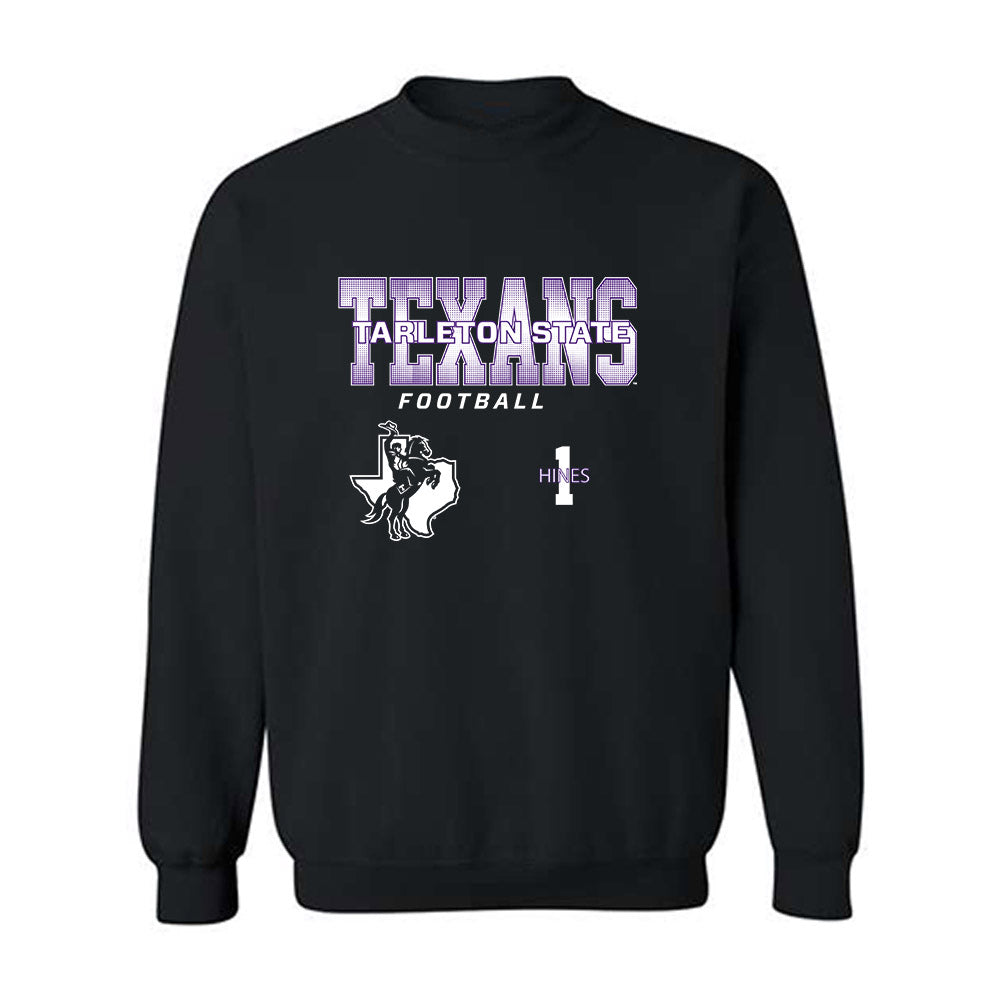 Tarleton State - NCAA Football : Tylan Hines - Classic Fashion Shersey Crewneck Sweatshirt-0
