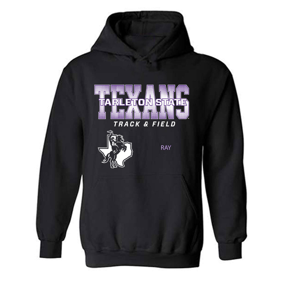 Tarleton State - NCAA Women's Track & Field : Lahela Ray - Classic Fashion Shersey Hooded Sweatshirt-0
