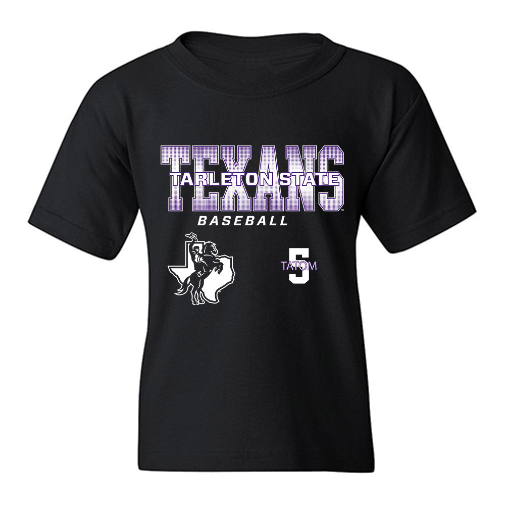Tarleton State - NCAA Baseball : Jake Tatom - Classic Fashion Shersey Youth T-Shirt-0