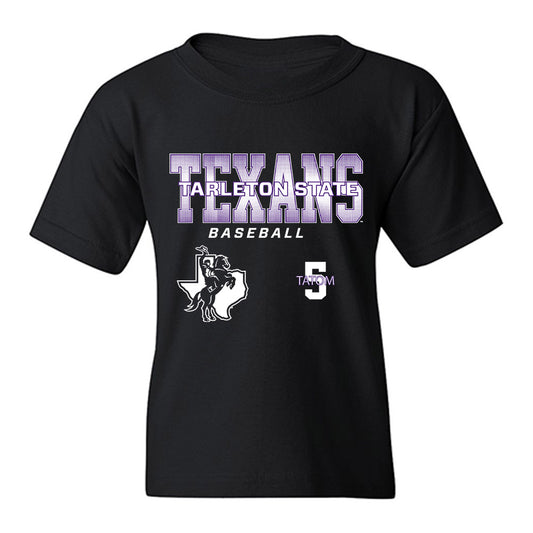 Tarleton State - NCAA Baseball : Jake Tatom - Classic Fashion Shersey Youth T-Shirt-0