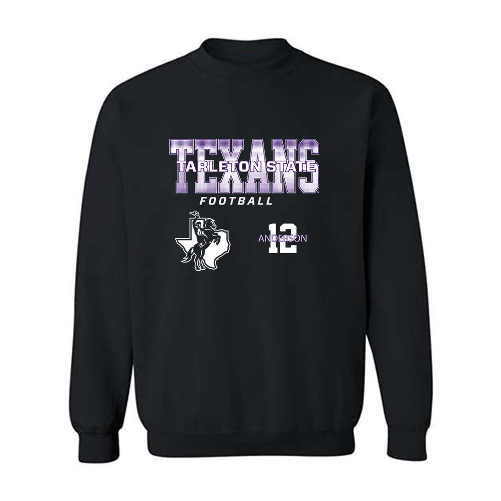 Tarleton State - NCAA Football : Kaden Anderson - Classic Fashion Shersey Crewneck Sweatshirt-0