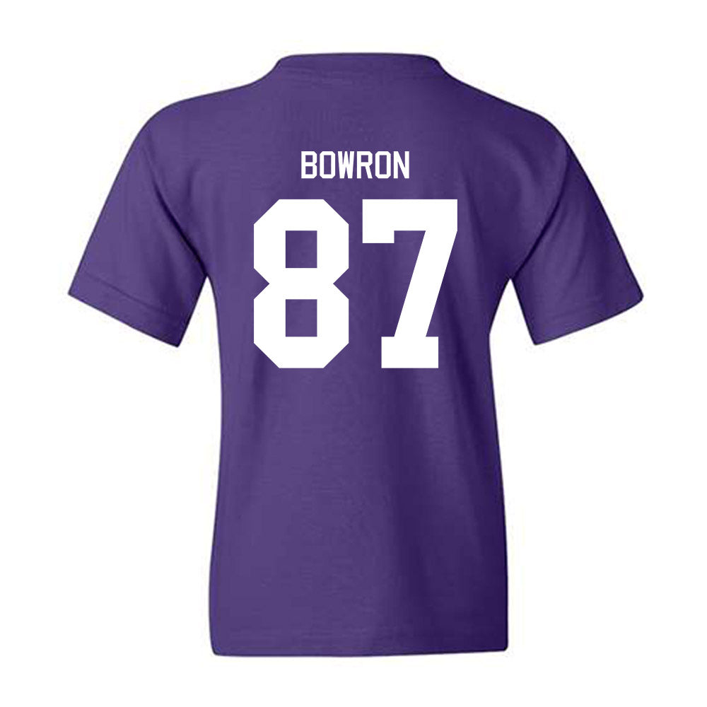 Tarleton State - NCAA Football : Wheeler Bowron - Classic Shersey Youth T-Shirt-1