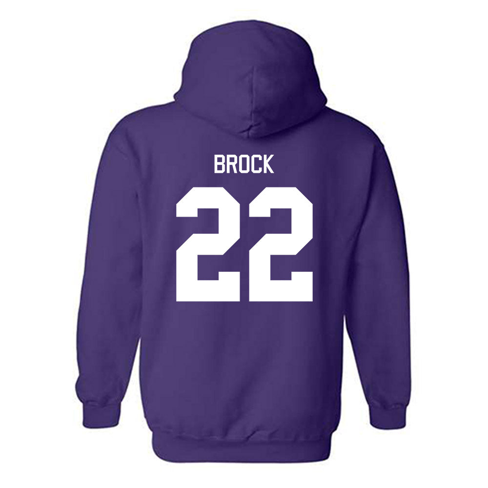 Tarleton State - NCAA Football : Miequle Brock - Classic Shersey Hooded Sweatshirt-1