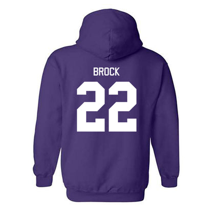 Tarleton State - NCAA Football : Miequle Brock - Classic Shersey Hooded Sweatshirt-1