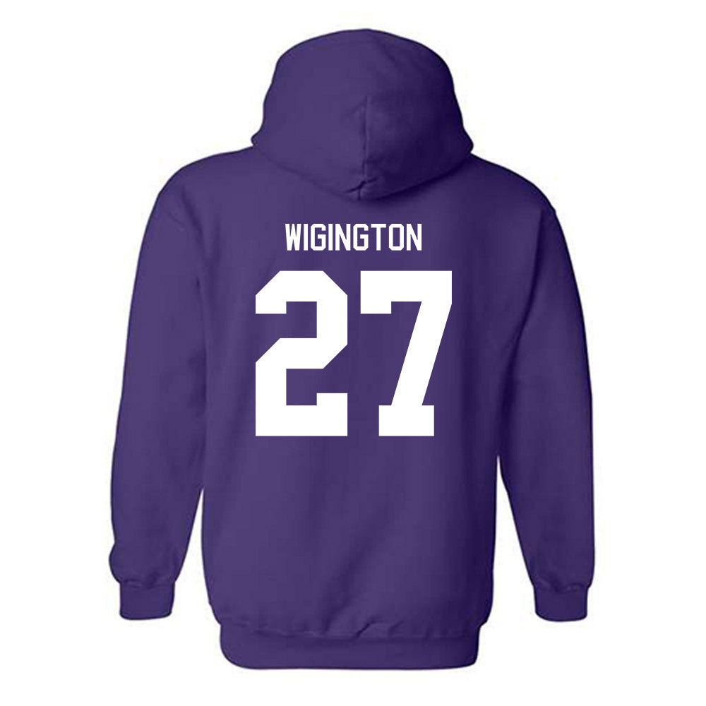 Tarleton State - NCAA Softball : Hailey Wigington - Classic Shersey Hooded Sweatshirt-1