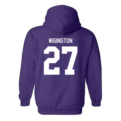 Tarleton State - NCAA Softball : Hailey Wigington - Classic Shersey Hooded Sweatshirt-1