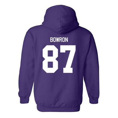 Tarleton State - NCAA Football : Wheeler Bowron - Classic Shersey Hooded Sweatshirt-1