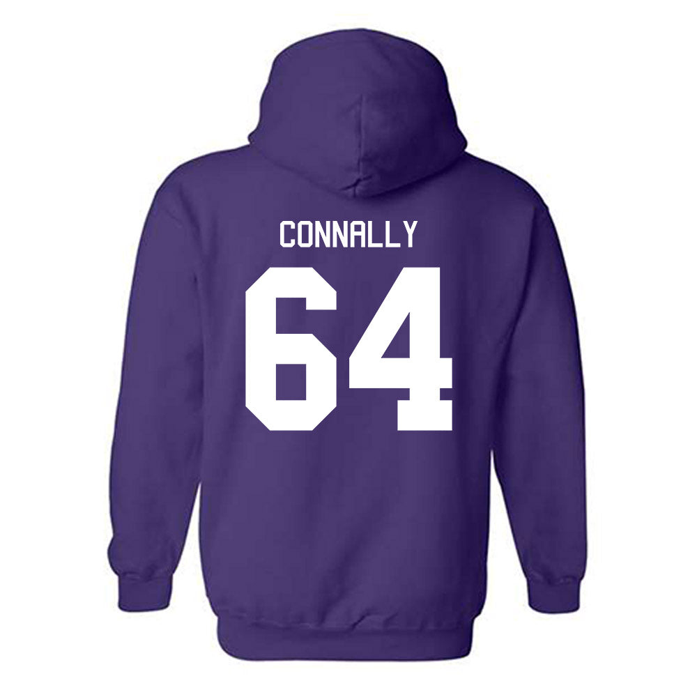 Tarleton State - NCAA Football : Rikter Connally - Classic Shersey Hooded Sweatshirt-1