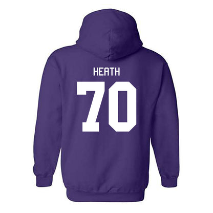 Tarleton State - NCAA Football : Antonio Heath - Classic Shersey Hooded Sweatshirt-1