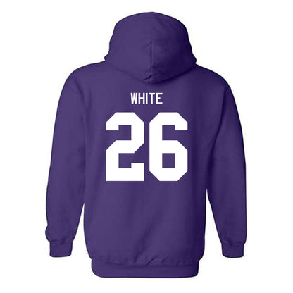 Tarleton State - NCAA Women's Soccer : Sydney White - Classic Shersey Hooded Sweatshirt-1
