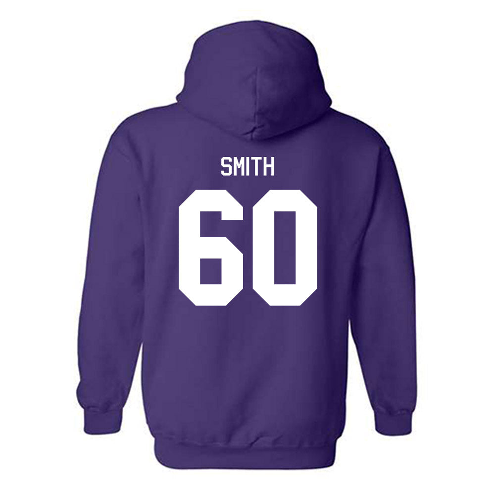 Tarleton State - NCAA Football : Hunter Smith - Classic Shersey Hooded Sweatshirt-1