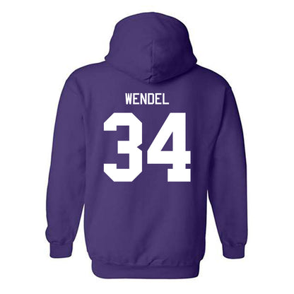 Tarleton State - NCAA Baseball : Ethan Wendel - Classic Shersey Hooded Sweatshirt-1