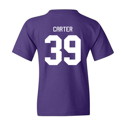 Tarleton State - NCAA Baseball : Brendon Carter - Classic Shersey Youth T-Shirt-1