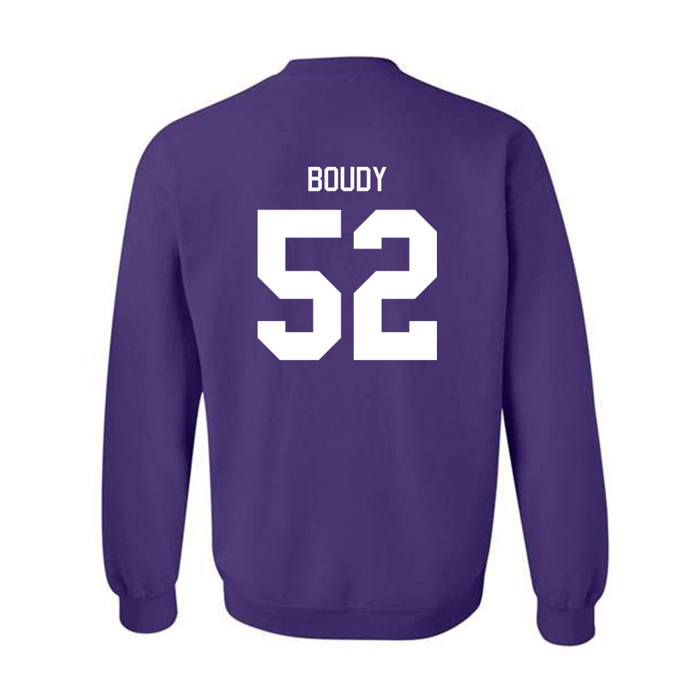 Tarleton State - NCAA Football : Nate Boudy - Classic Shersey Crewneck Sweatshirt-1