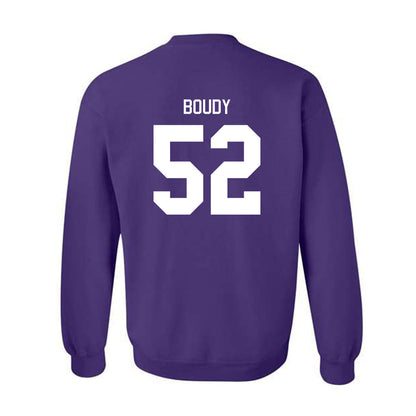 Tarleton State - NCAA Football : Nate Boudy - Classic Shersey Crewneck Sweatshirt-1