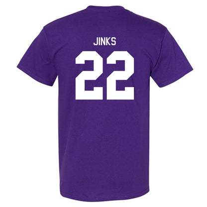 Tarleton State - NCAA Men's Basketball : Jaden Jinks - Classic Shersey T-Shirt-1