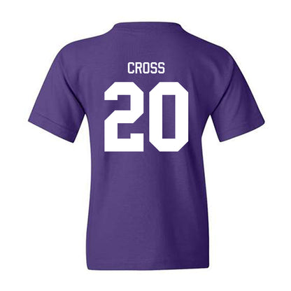 Tarleton State - NCAA Beach Volleyball : Quinn Cross - Classic Shersey Youth T-Shirt-1