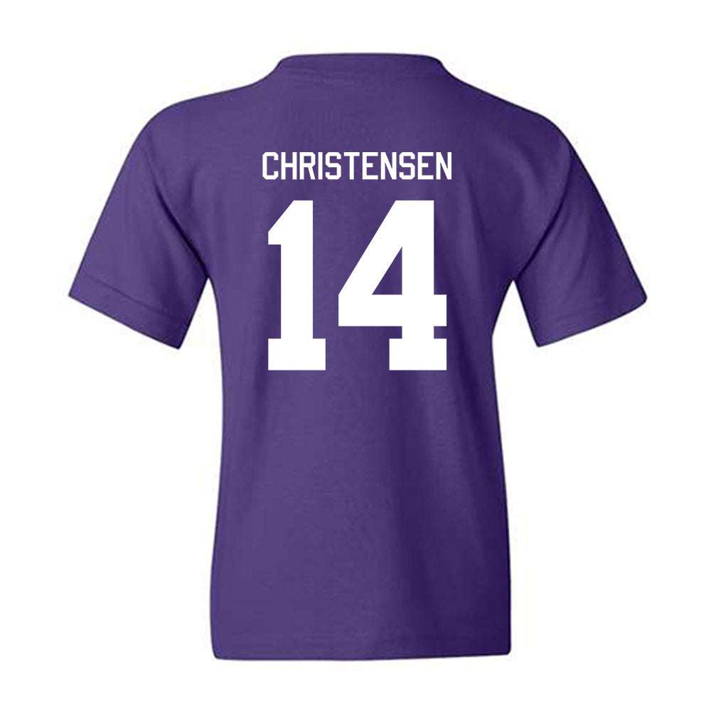 Tarleton State - NCAA Baseball : Rowan Christensen - Classic Shersey Youth T-Shirt-1
