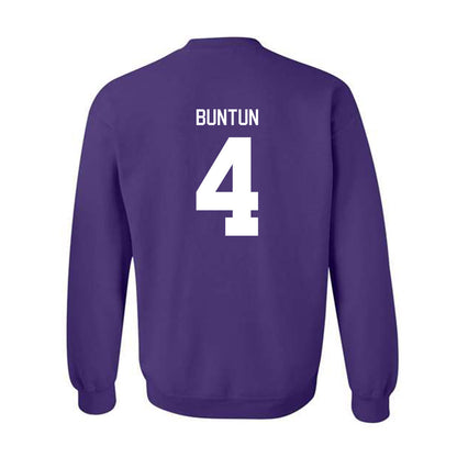 Tarleton State - NCAA Women's Basketball : Nyah Buntun - Classic Shersey Crewneck Sweatshirt-1