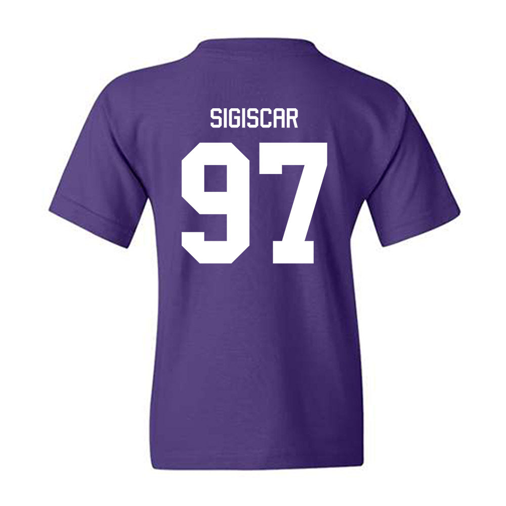 Tarleton State - NCAA Men's Basketball : Andy SIGISCAR - Classic Shersey Youth T-Shirt-1