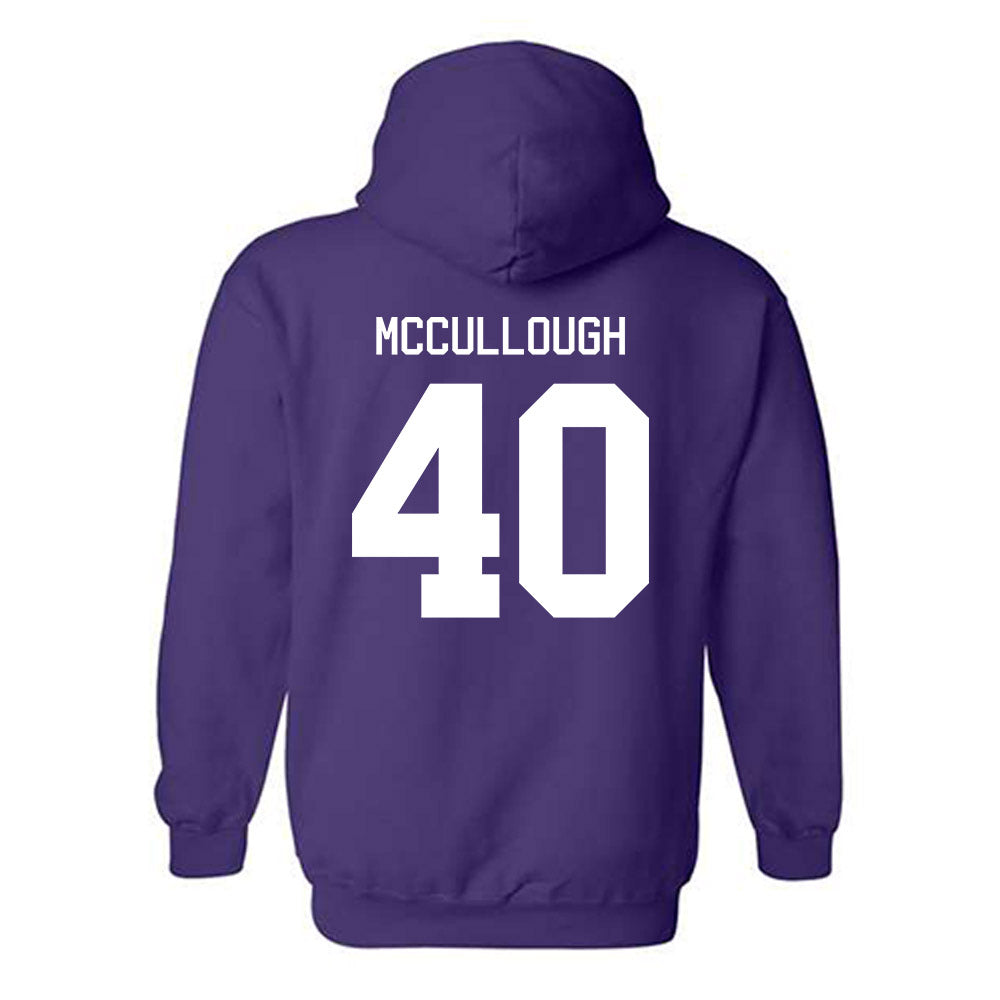 Tarleton State - NCAA Baseball : Matthew McCullough - Classic Shersey Hooded Sweatshirt-1