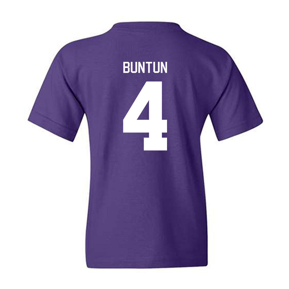 Tarleton State - NCAA Women's Basketball : Nyah Buntun - Classic Shersey Youth T-Shirt-1