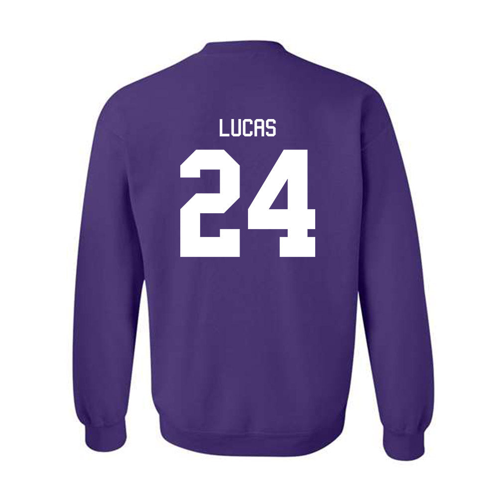 Tarleton State - NCAA Baseball : Aden Lucas - Classic Shersey Crewneck Sweatshirt-1