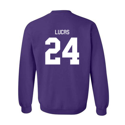 Tarleton State - NCAA Baseball : Aden Lucas - Classic Shersey Crewneck Sweatshirt-1